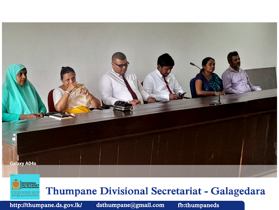 Assumption of duties by the new Divisional Secretary 2024 August 20
