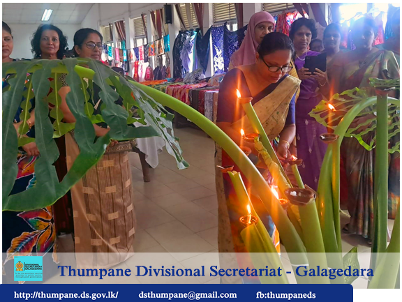 Exhibition of the creations of trainees who completed the batik training program