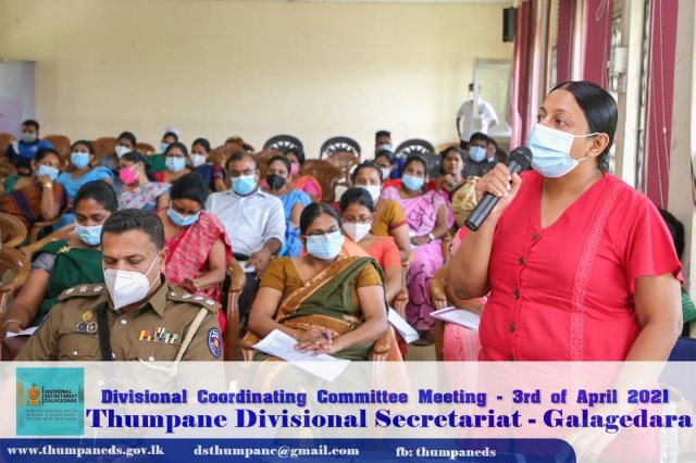 Divisional Coordination Meeting 2021 April